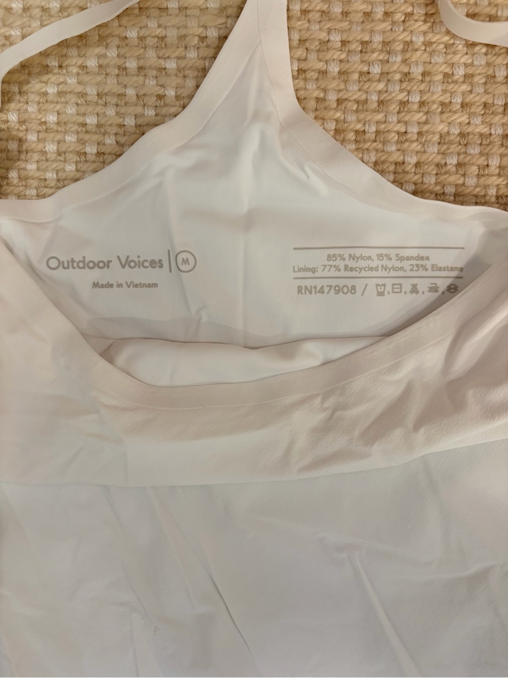 Outdoor Voices White Exercise Dress - Picture 4 of 4